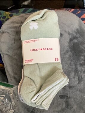 NIP Lucky Brand No-Show Socks (9 Pack)